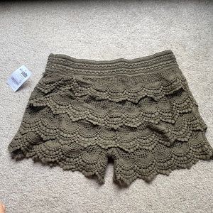 New w/ Tags Charlotte Russe Lace shorts